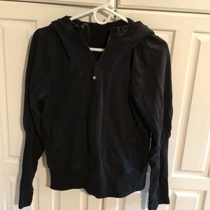 Lululemon black zip up jacket